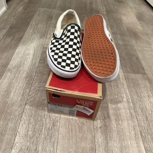 Vans Classic Slip-On Black & White Checkerboard